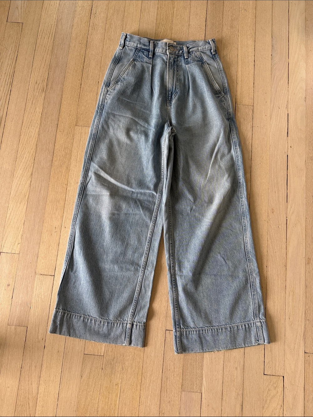 Citizen of Humanity Pleated Trouser Jean size 24 NWOT